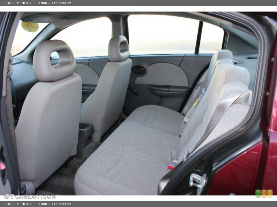 Tan Interior Photo for the 2003 Saturn ION 1 Sedan #59508183