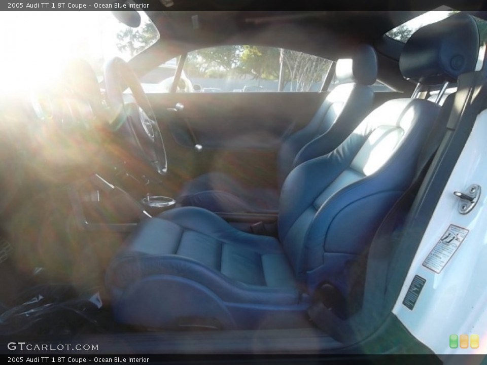 Ocean Blue Interior Photo for the 2005 Audi TT 1.8T Coupe #59509063