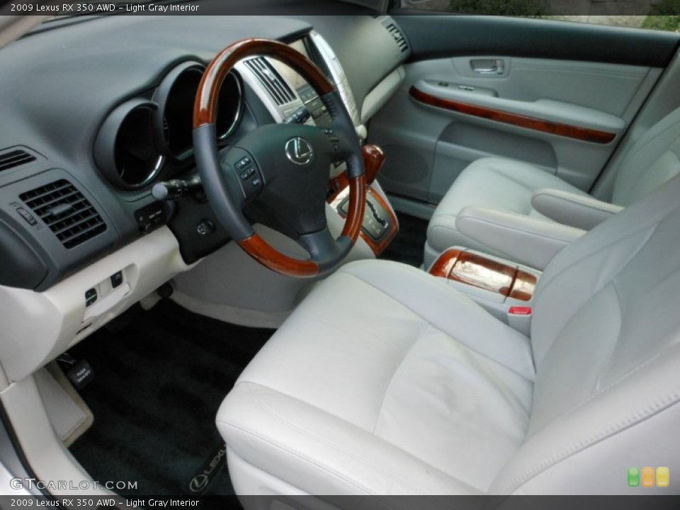 Light Gray Interior Photo for the 2009 Lexus RX 350 AWD #59510667