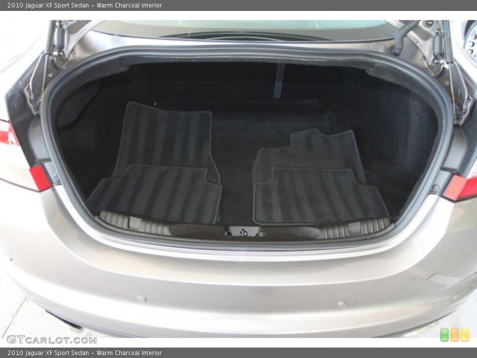 Warm Charcoal Interior Trunk for the 2010 Jaguar XF Sport Sedan #59511399