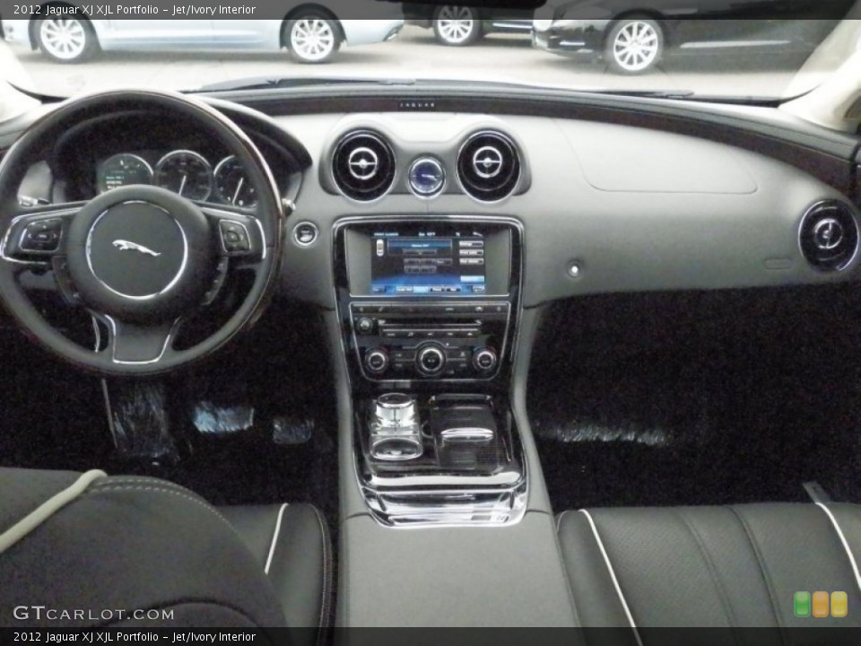 Jet/Ivory Interior Dashboard for the 2012 Jaguar XJ XJL Portfolio #59515254