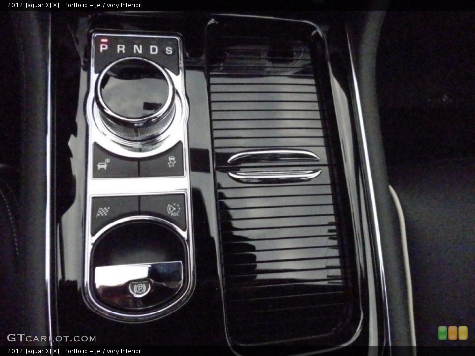 Jet/Ivory Interior Transmission for the 2012 Jaguar XJ XJL Portfolio #59515281