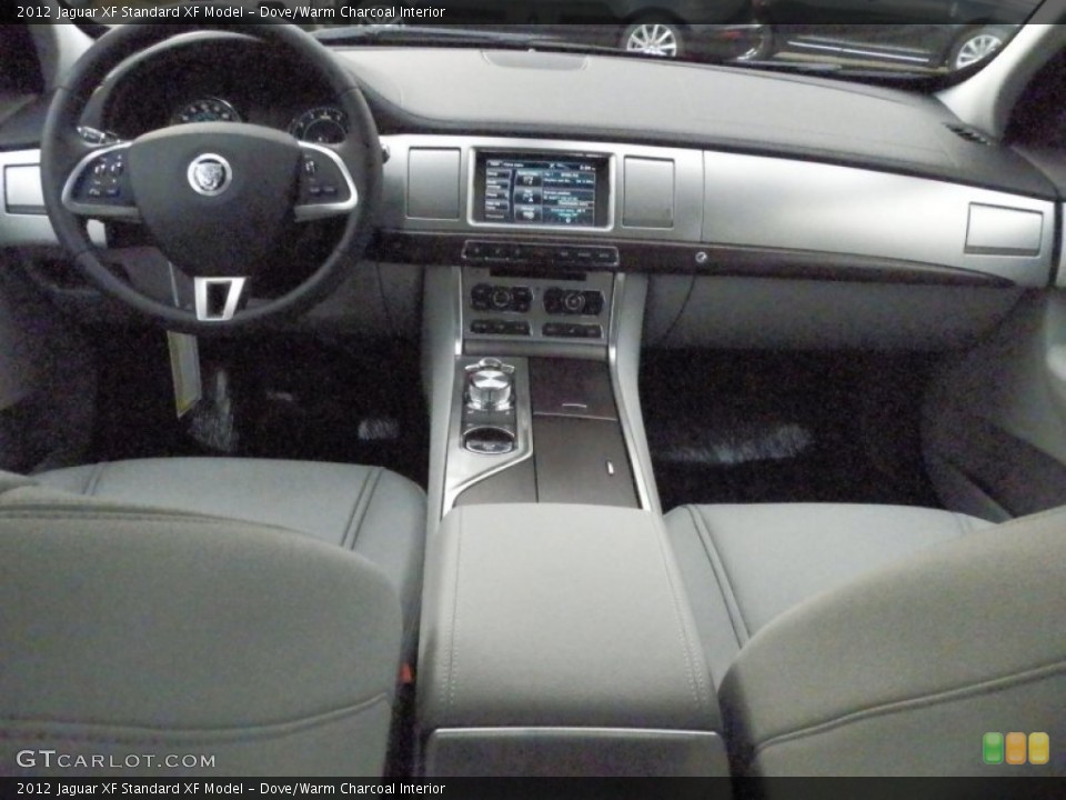 Dove/Warm Charcoal Interior Dashboard for the 2012 Jaguar XF  #59515526