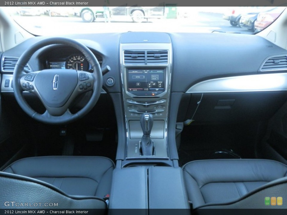 Charcoal Black Interior Dashboard for the 2012 Lincoln MKX AWD #59515791