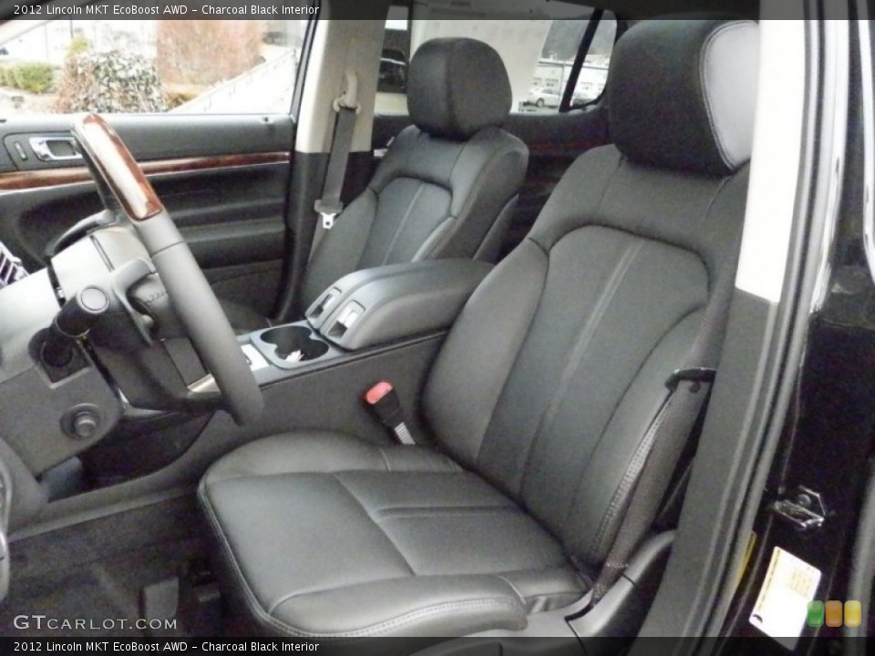 Charcoal Black Interior Photo for the 2012 Lincoln MKT EcoBoost AWD #59515923