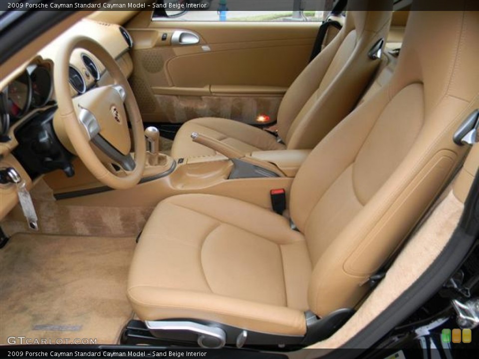 Sand Beige Interior Photo for the 2009 Porsche Cayman  #59516112