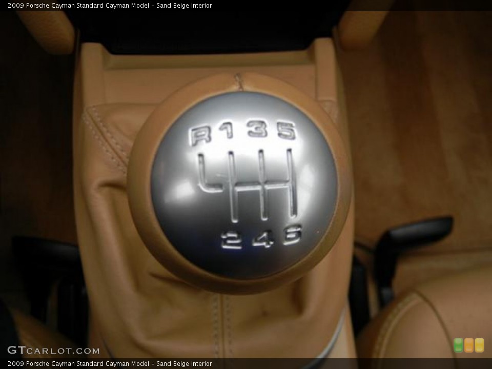 Sand Beige Interior Transmission for the 2009 Porsche Cayman  #59516154