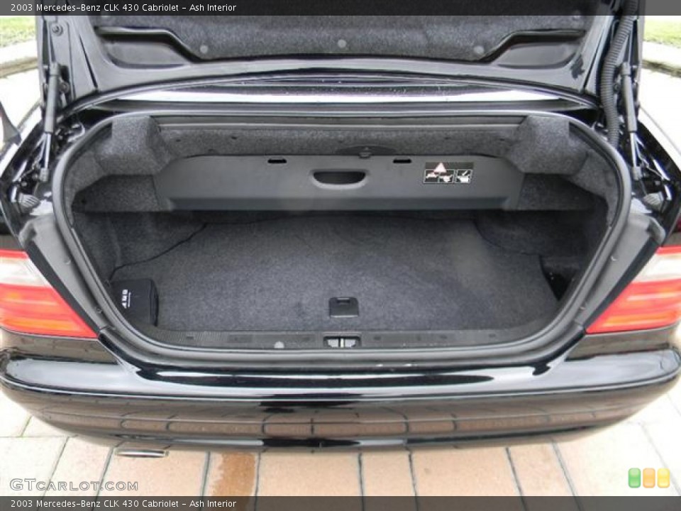 Ash Interior Trunk for the 2003 Mercedes-Benz CLK 430 Cabriolet #59516304