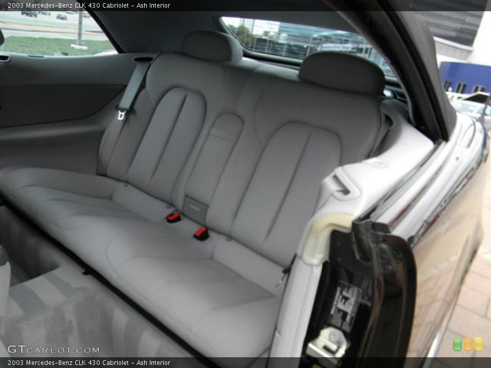 Ash Interior Photo for the 2003 Mercedes-Benz CLK 430 Cabriolet #59516334