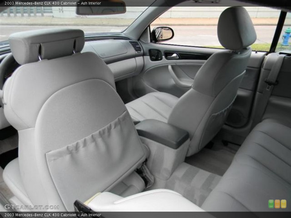 Ash Interior Photo for the 2003 Mercedes-Benz CLK 430 Cabriolet #59516340