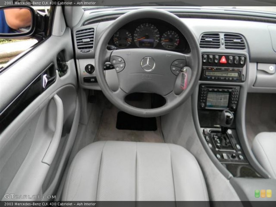 Ash Interior Dashboard for the 2003 Mercedes-Benz CLK 430 Cabriolet #59516350