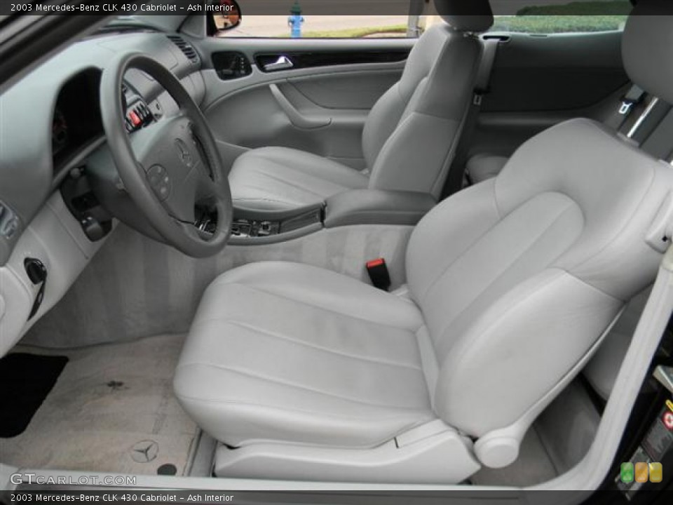 Ash Interior Photo for the 2003 Mercedes-Benz CLK 430 Cabriolet #59516376