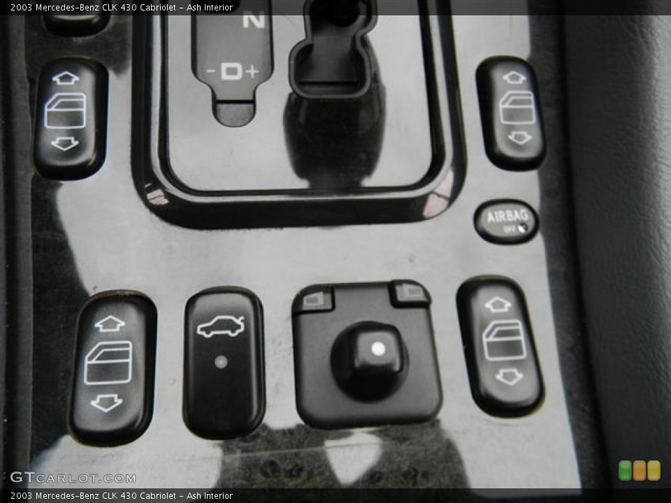Ash Interior Controls for the 2003 Mercedes-Benz CLK 430 Cabriolet #59516400