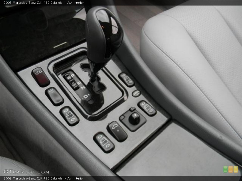Ash Interior Transmission for the 2003 Mercedes-Benz CLK 430 Cabriolet #59516409