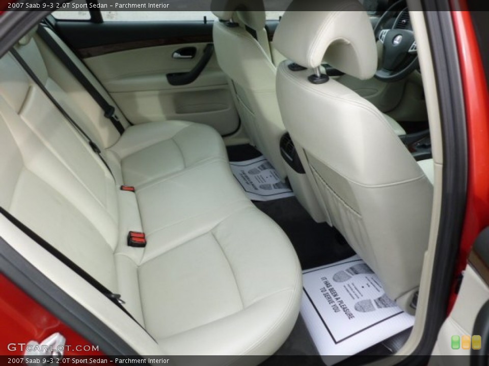 Parchment Interior Photo for the 2007 Saab 9-3 2.0T Sport Sedan #59517483