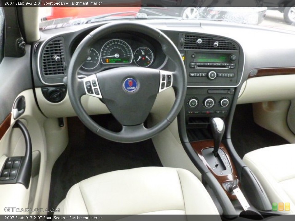 Parchment Interior Dashboard for the 2007 Saab 9-3 2.0T Sport Sedan #59517501