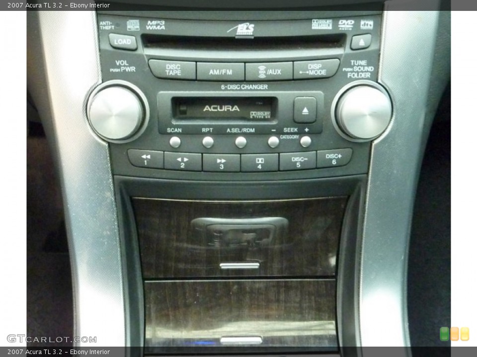 Ebony Interior Controls for the 2007 Acura TL 3.2 #59517750