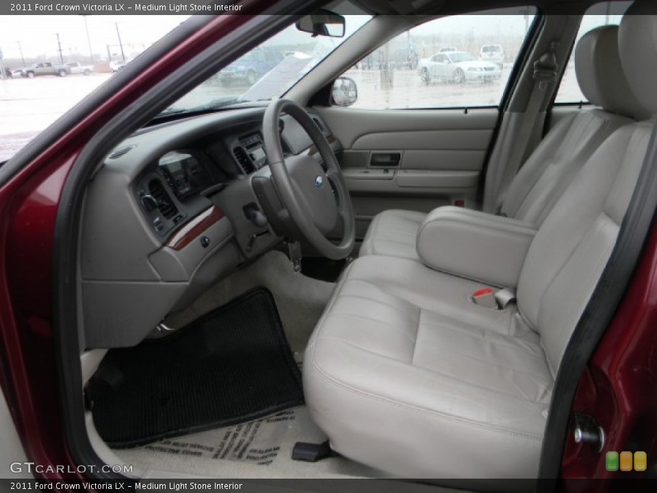 Medium Light Stone Interior Photo for the 2011 Ford Crown Victoria LX #59517912