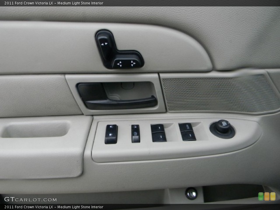 Medium Light Stone Interior Controls for the 2011 Ford Crown Victoria LX #59517942