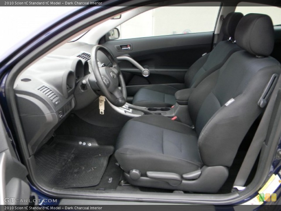 Dark Charcoal Interior Photo for the 2010 Scion tC  #59519265