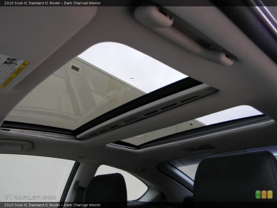 Dark Charcoal Interior Sunroof for the 2010 Scion tC  #59519301