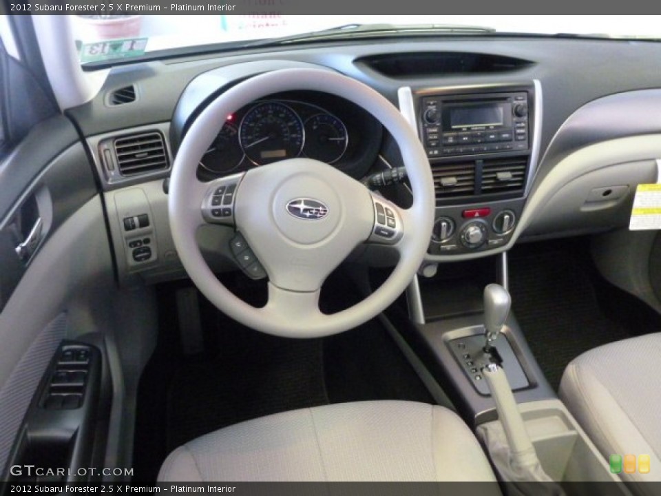 Platinum Interior Dashboard for the 2012 Subaru Forester 2.5 X Premium #59520588