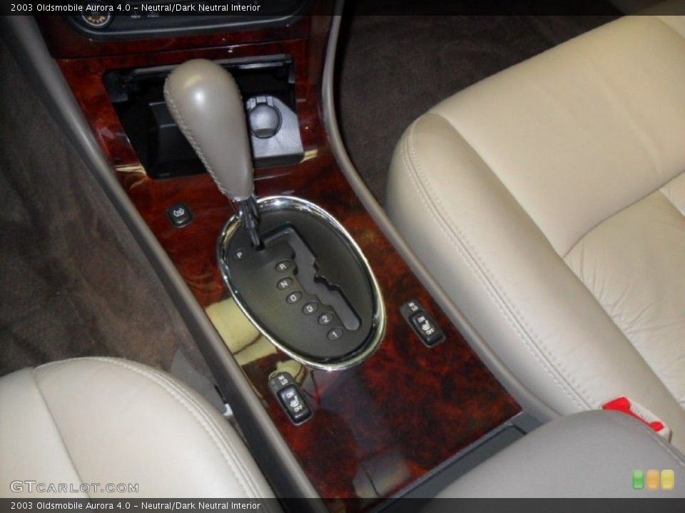 Neutral/Dark Neutral Interior Transmission for the 2003 Oldsmobile Aurora 4.0 #59522694