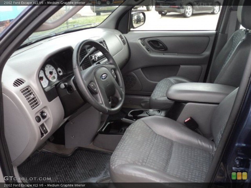 Medium Graphite Interior Photo for the 2002 Ford Escape XLS V6 #59524587