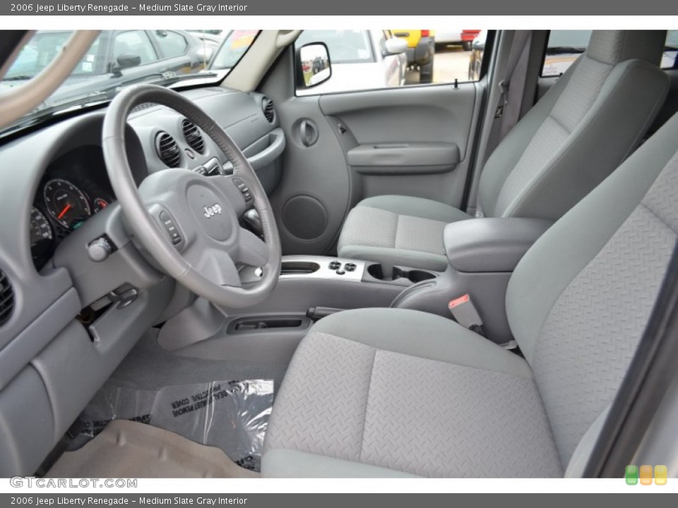 Medium Slate Gray Interior Photo for the 2006 Jeep Liberty Renegade #59525290