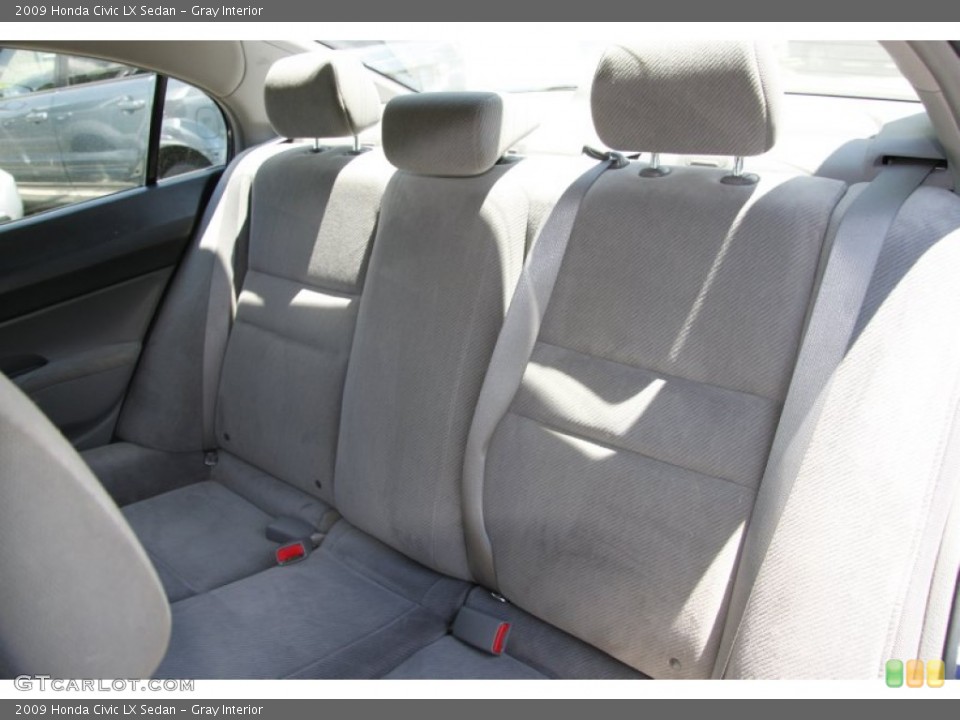 Gray Interior Photo for the 2009 Honda Civic LX Sedan #59531357