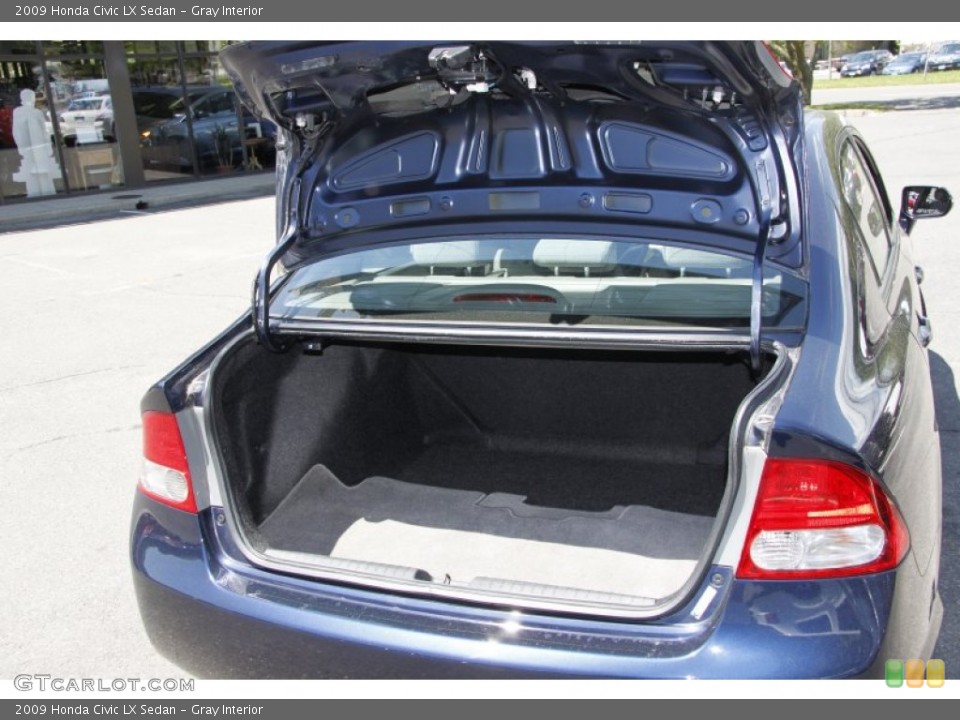 Gray Interior Trunk for the 2009 Honda Civic LX Sedan #59531369