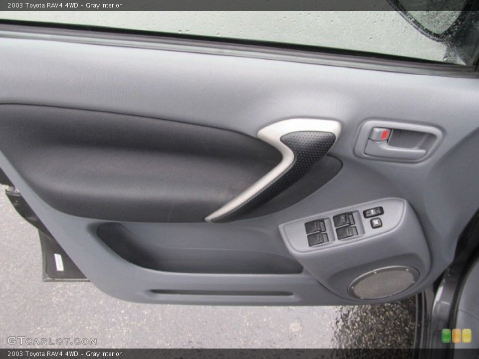 Gray Interior Door Panel for the 2003 Toyota RAV4 4WD #59531495