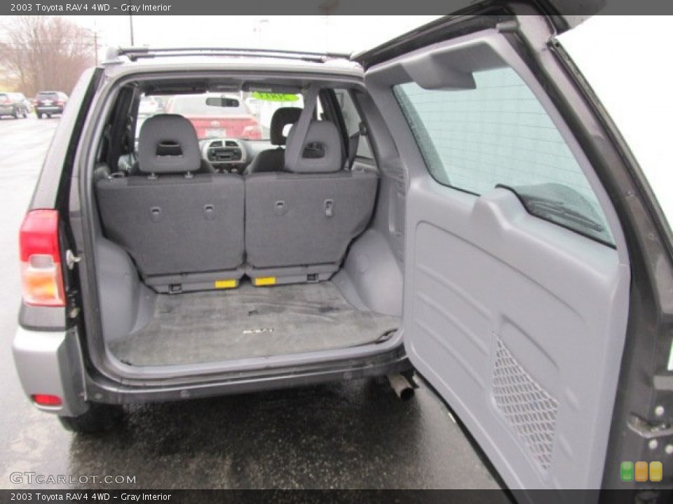 Gray Interior Trunk for the 2003 Toyota RAV4 4WD #59531577