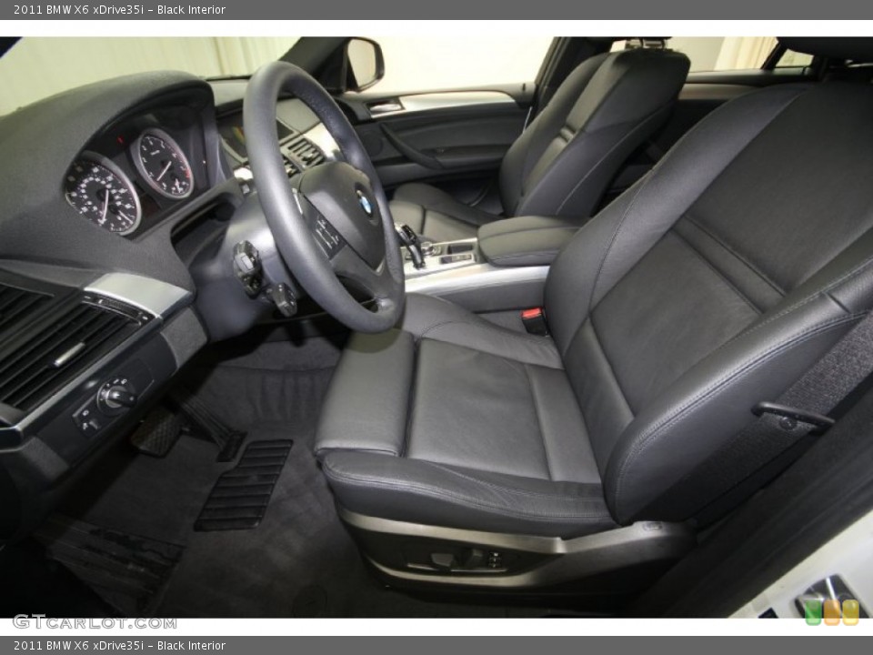 Black Interior Photo for the 2011 BMW X6 xDrive35i #59532070