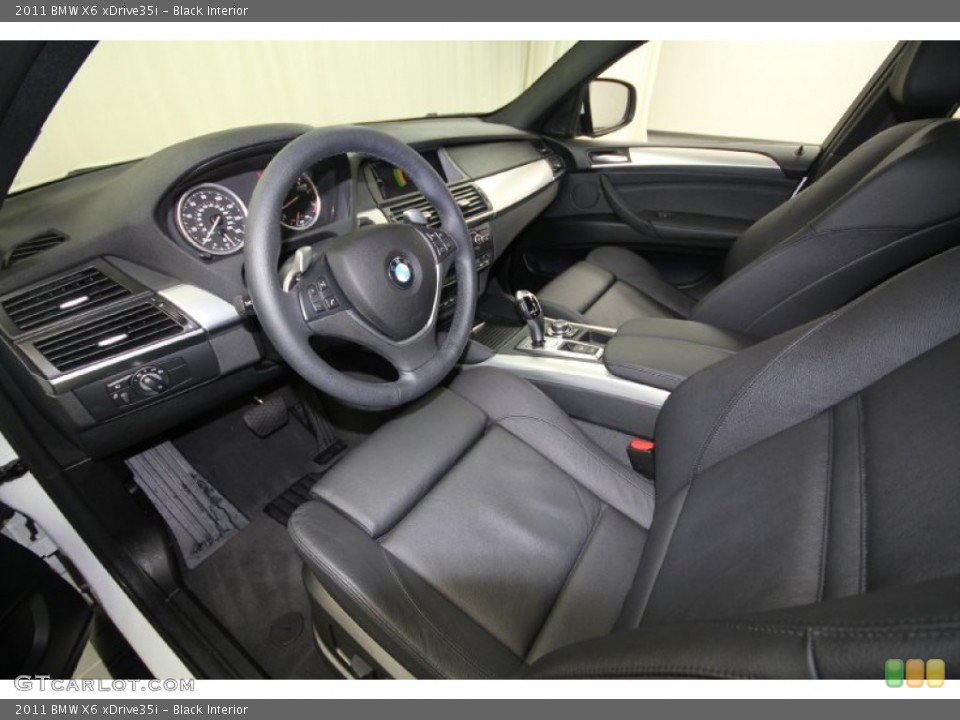 Black Interior Photo for the 2011 BMW X6 xDrive35i #59532194