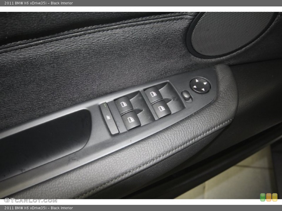 Black Interior Controls for the 2011 BMW X6 xDrive35i #59532224