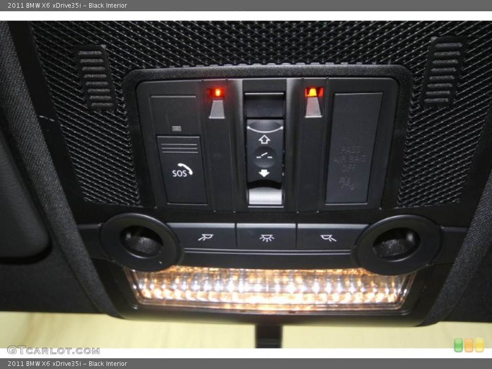 Black Interior Controls for the 2011 BMW X6 xDrive35i #59532266