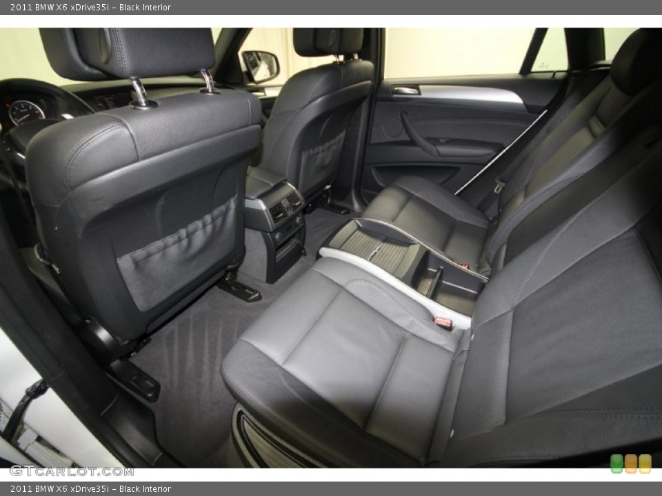 Black Interior Photo for the 2011 BMW X6 xDrive35i #59532381