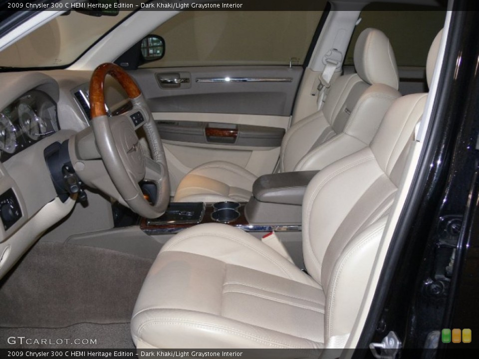 Dark Khaki/Light Graystone Interior Photo for the 2009 Chrysler 300 C HEMI Heritage Edition #59533333