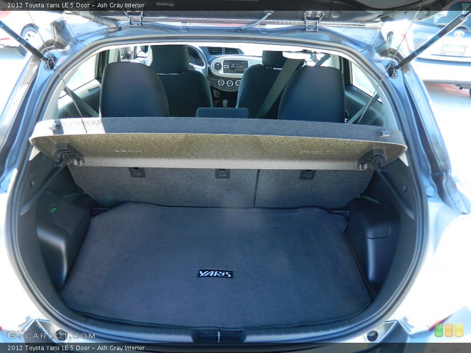 Ash Gray Interior Trunk for the 2012 Toyota Yaris LE 5 Door #59533900