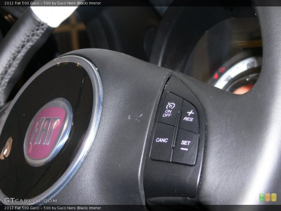 500 by Gucci Nero (Black) Interior Controls for the 2012 Fiat 500 Gucci #59534848