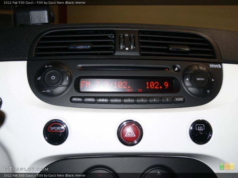 500 by Gucci Nero (Black) Interior Audio System for the 2012 Fiat 500 Gucci #59534858