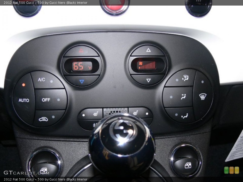 500 by Gucci Nero (Black) Interior Controls for the 2012 Fiat 500 Gucci #59534869