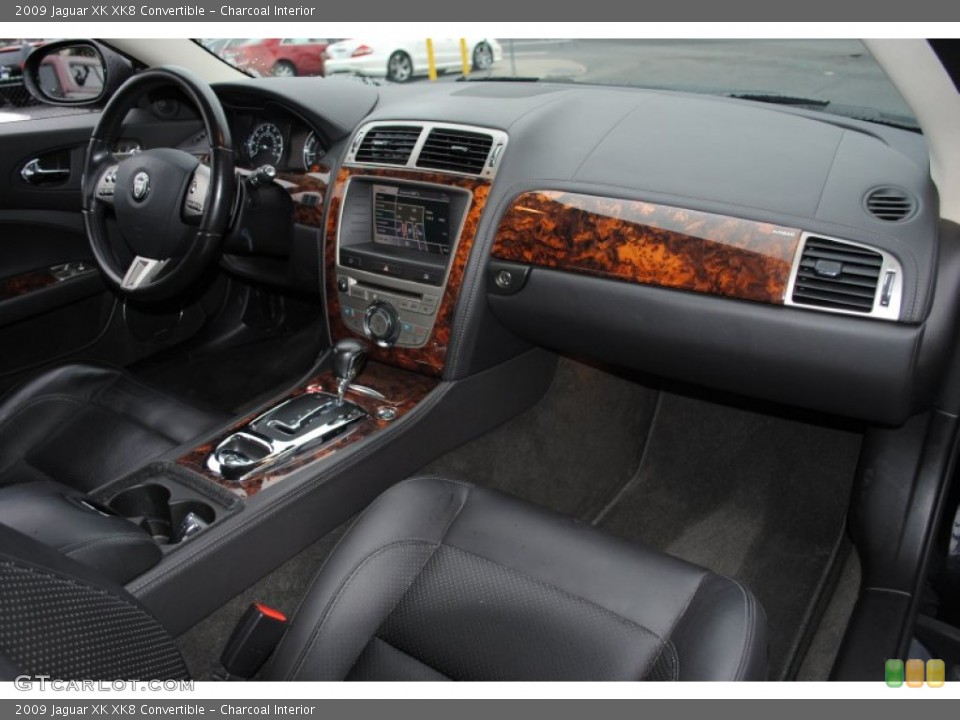 Charcoal Interior Dashboard for the 2009 Jaguar XK XK8 Convertible #59537062