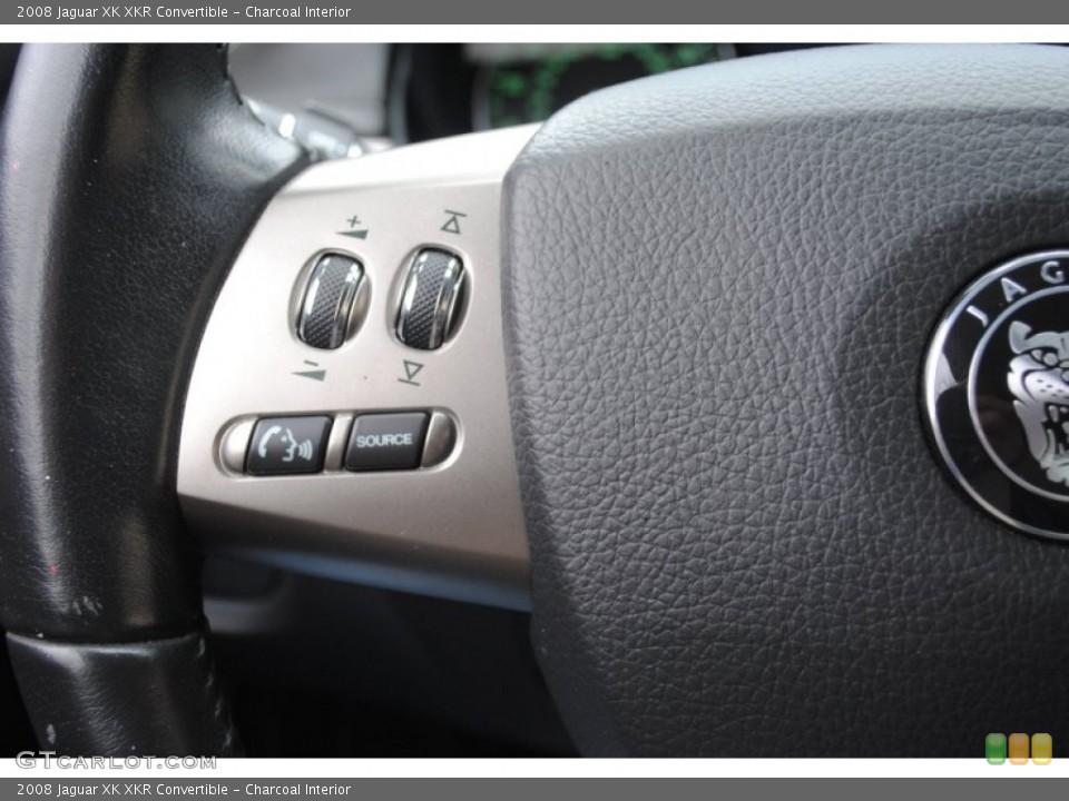 Charcoal Interior Controls for the 2008 Jaguar XK XKR Convertible #59537398