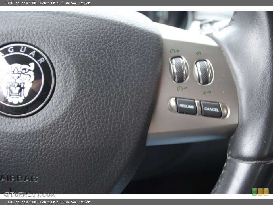 Charcoal Interior Controls for the 2008 Jaguar XK XKR Convertible #59537410