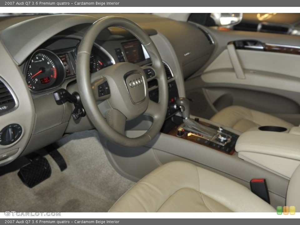 Cardamom Beige Interior Photo for the 2007 Audi Q7 3.6 Premium quattro #59537631