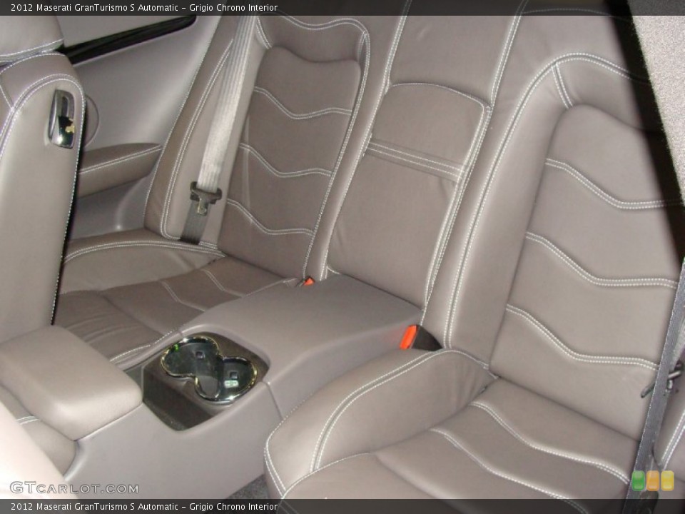 Grigio Chrono 2012 Maserati GranTurismo Interiors