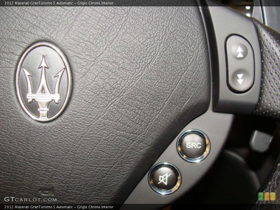 Grigio Chrono Interior Controls for the 2012 Maserati GranTurismo S Automatic #59537769