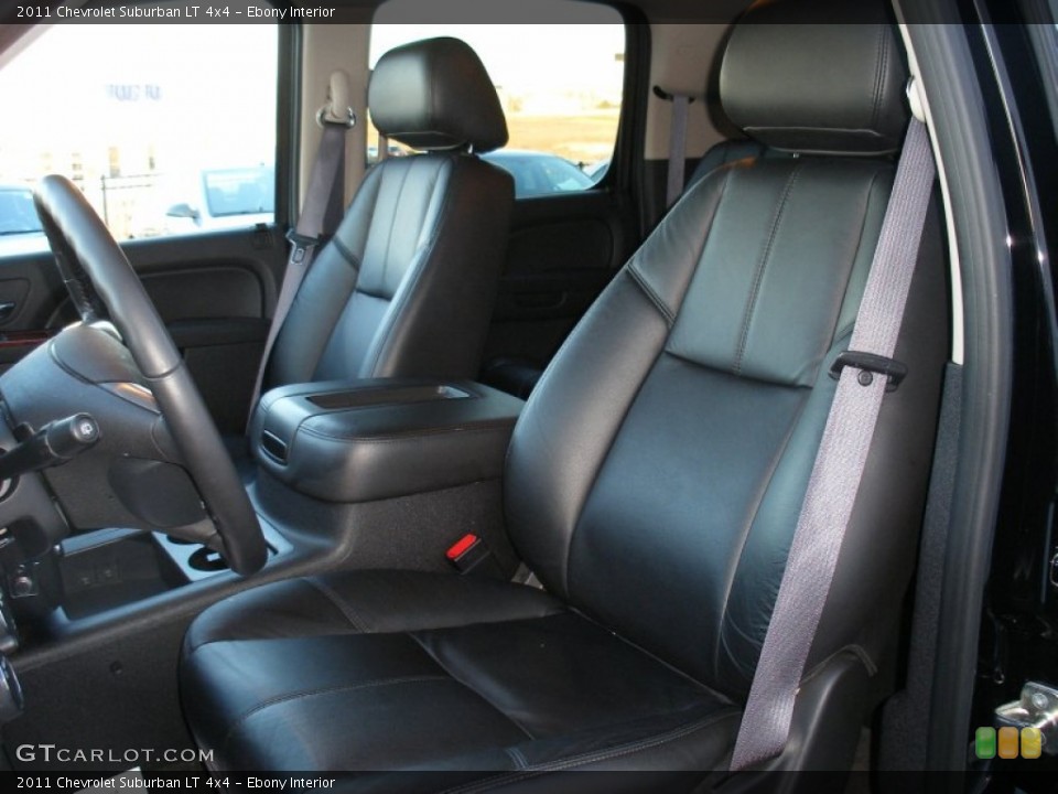 Ebony Interior Photo for the 2011 Chevrolet Suburban LT 4x4 #59537937